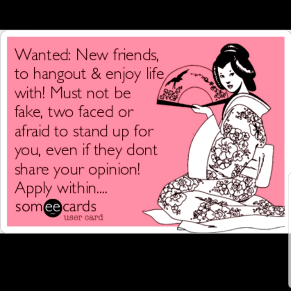 LET'S BE FRIENDS
